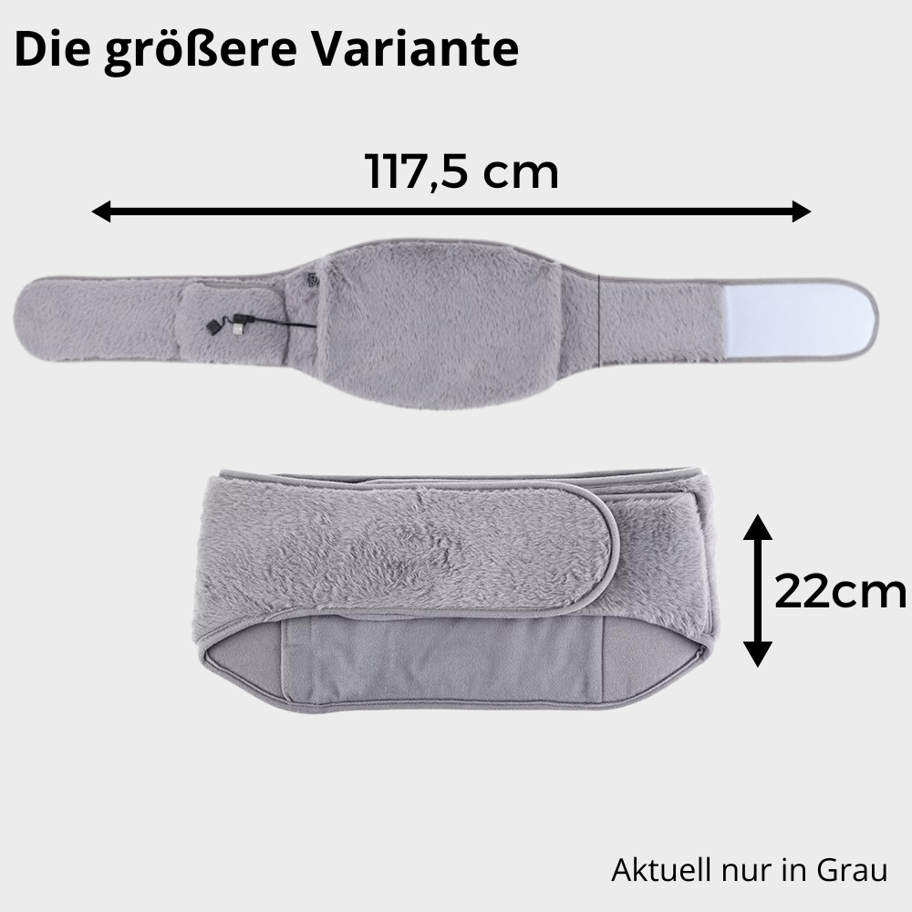 Warmzy | Beheizbare Kristallsamt Wärmeflasche