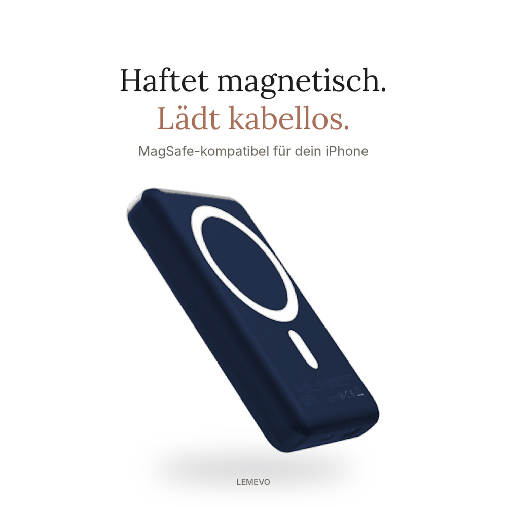 Powerbank 10.000 mAh mit MagSafe